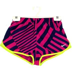 Nike Dri-Fit Running Athletic Shorts Purple Blue